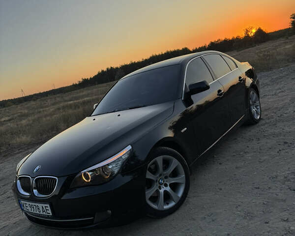 Черный БМВ 5 Серия, объемом двигателя 2.5 л и пробегом 230 тыс. км за 9300 $, фото 2 на Automoto.ua