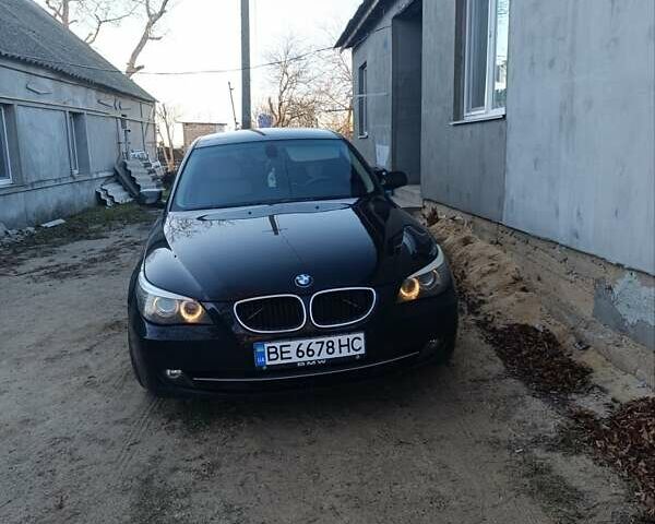Черный БМВ 5 Серия, объемом двигателя 2 л и пробегом 172 тыс. км за 9400 $, фото 4 на Automoto.ua