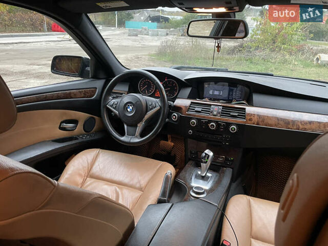 Черный БМВ 5 Серия, объемом двигателя 3 л и пробегом 350 тыс. км за 9800 $, фото 8 на Automoto.ua