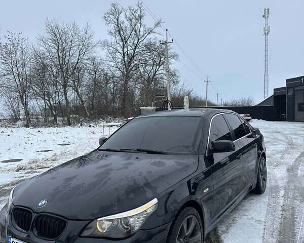 Черный БМВ 5 Серия, объемом двигателя 3 л и пробегом 270 тыс. км за 12999 $, фото 1 на Automoto.ua