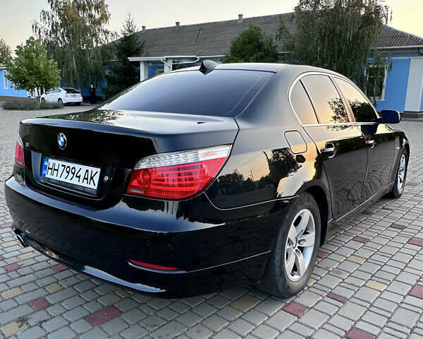 Черный БМВ 5 Серия, объемом двигателя 2 л и пробегом 279 тыс. км за 8400 $, фото 3 на Automoto.ua
