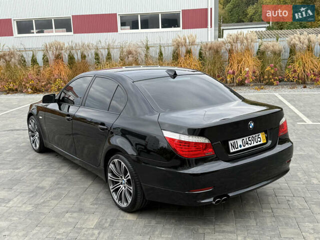 Черный БМВ 5 Серия, объемом двигателя 3 л и пробегом 307 тыс. км за 8400 $, фото 10 на Automoto.ua