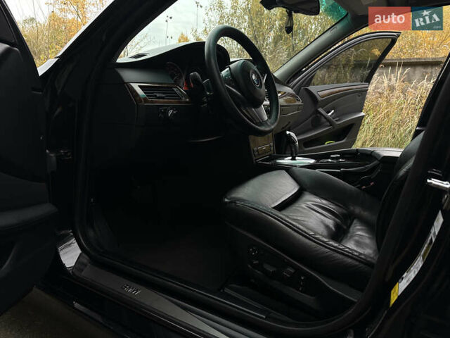 Чорний БМВ 5 Серія, об'ємом двигуна 3 л та пробігом 307 тис. км за 9000 $, фото 25 на Automoto.ua