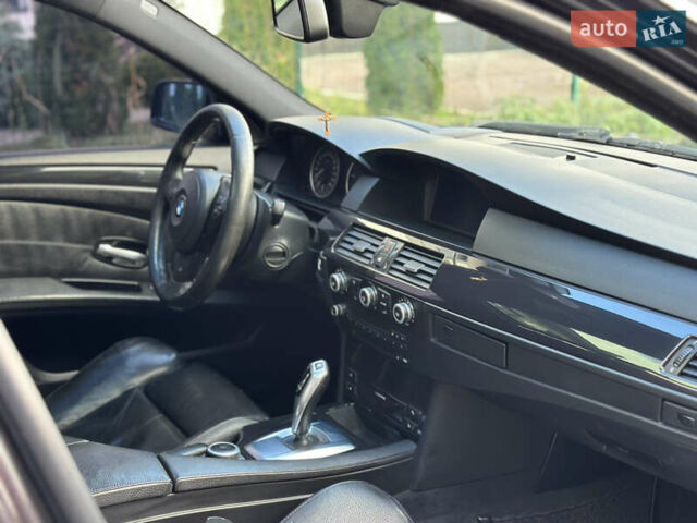 Черный БМВ 5 Серия, объемом двигателя 3 л и пробегом 430 тыс. км за 12999 $, фото 22 на Automoto.ua