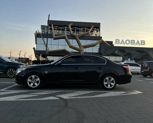 Черный БМВ 5 Серия, объемом двигателя 2 л и пробегом 383 тыс. км за 7400 $, фото 1 на Automoto.ua