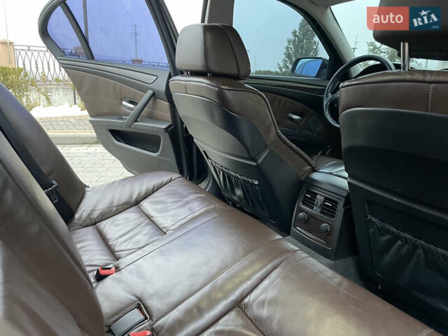 Черный БМВ 5 Серия, объемом двигателя 2 л и пробегом 266 тыс. км за 9499 $, фото 77 на Automoto.ua