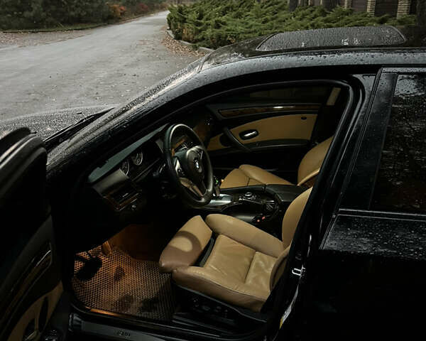 Черный БМВ 5 Серия, объемом двигателя 3 л и пробегом 220 тыс. км за 11999 $, фото 8 на Automoto.ua