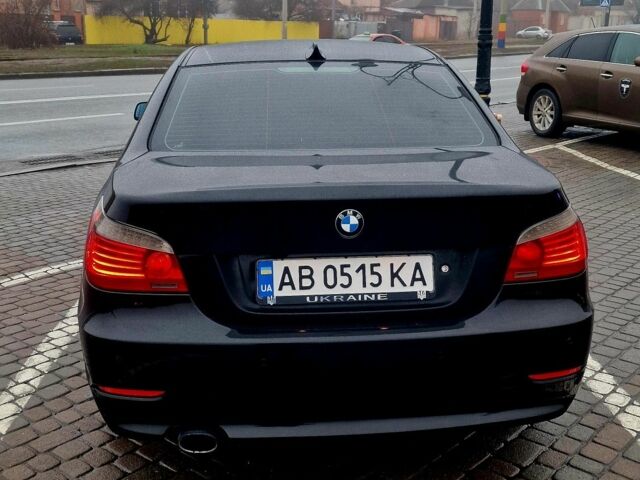 Черный БМВ 5 Серия, объемом двигателя 2 л и пробегом 413 тыс. км за 8500 $, фото 1 на Automoto.ua