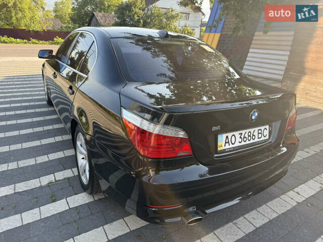 Чорний БМВ 5 Серія, об'ємом двигуна 2 л та пробігом 200 тис. км за 7700 $, фото 11 на Automoto.ua