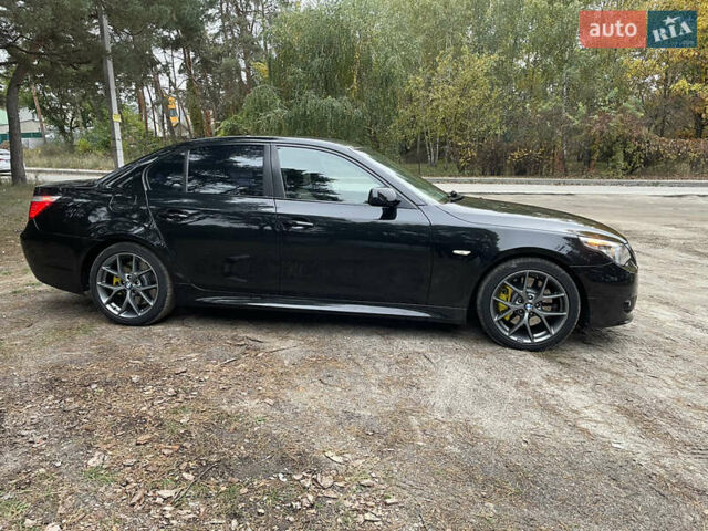 Черный БМВ 5 Серия, объемом двигателя 3 л и пробегом 350 тыс. км за 9800 $, фото 3 на Automoto.ua