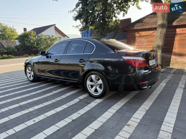 Чорний БМВ 5 Серія, об'ємом двигуна 2 л та пробігом 200 тис. км за 7700 $, фото 2 на Automoto.ua
