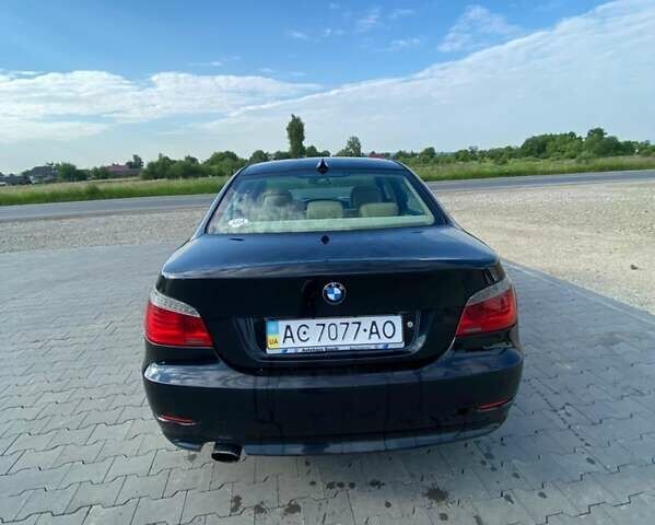 БМВ 5 Серия 2008 в Львове на Automoto.ua Черный БМВ 5 Серия, объемом двигателя 2 л и пробегом 315 тыс. км за 8100 $, фото 1 на Automoto.ua