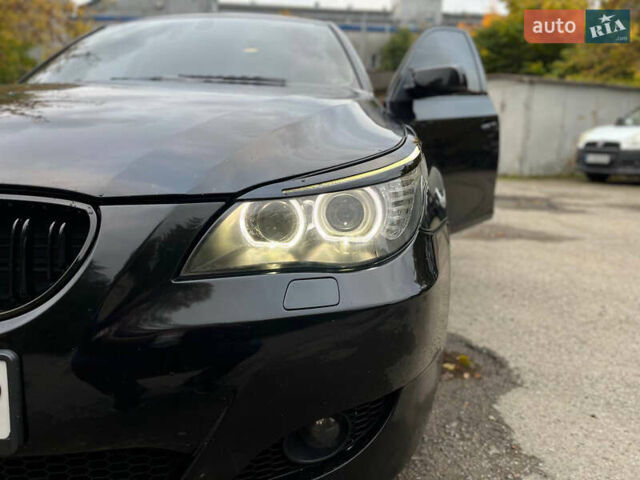 Чорний БМВ 5 Серія, об'ємом двигуна 2 л та пробігом 365 тис. км за 9800 $, фото 4 на Automoto.ua