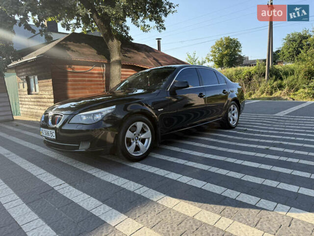 Чорний БМВ 5 Серія, об'ємом двигуна 2 л та пробігом 200 тис. км за 7700 $, фото 1 на Automoto.ua