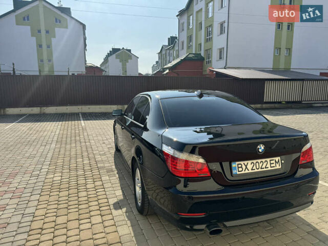 Черный БМВ 5 Серия, объемом двигателя 1.99 л и пробегом 251 тыс. км за 9200 $, фото 4 на Automoto.ua