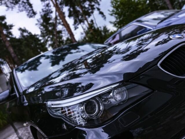 Черный БМВ 5 Серия, объемом двигателя 3 л и пробегом 400 тыс. км за 10500 $, фото 4 на Automoto.ua