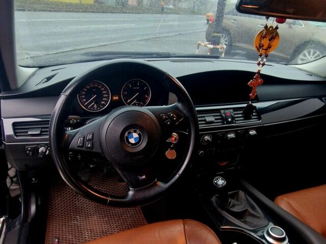 Черный БМВ 5 Серия, объемом двигателя 2 л и пробегом 413 тыс. км за 8500 $, фото 3 на Automoto.ua