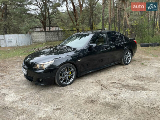 Черный БМВ 5 Серия, объемом двигателя 3 л и пробегом 350 тыс. км за 9800 $, фото 2 на Automoto.ua