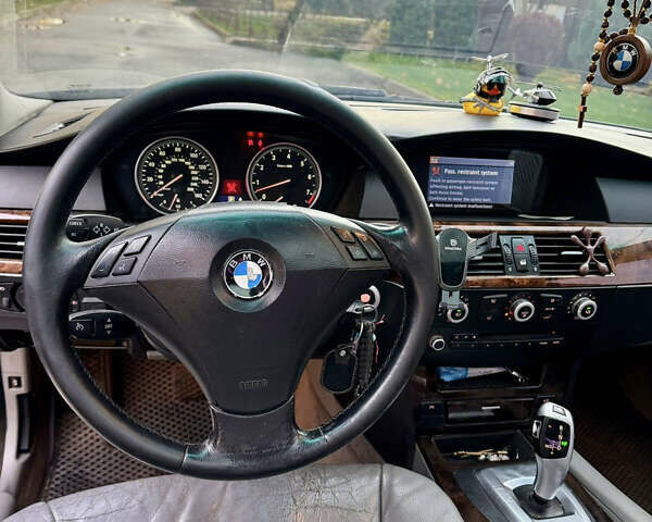 БМВ 5 Серия 2008 в Сумах на Automoto.ua Черный БМВ 5 Серия, объемом двигателя 3 л и пробегом 288 тыс. км за 8600 $, фото 8 на Automoto.ua