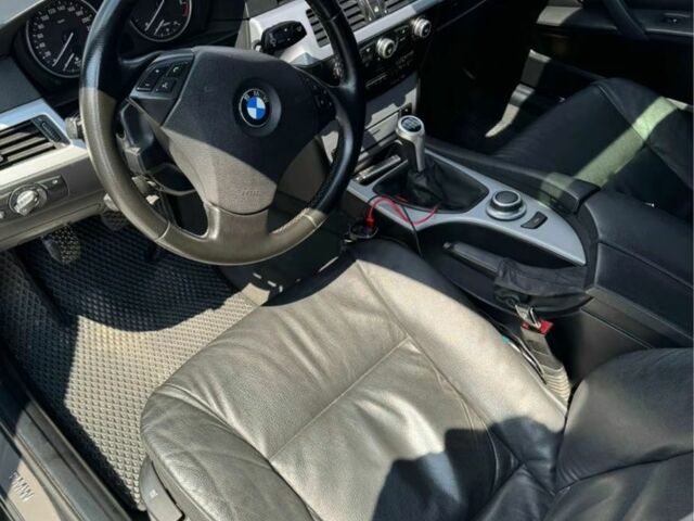 Чорний БМВ 5 Серія, об'ємом двигуна 2 л та пробігом 340 тис. км за 8700 $, фото 5 на Automoto.ua