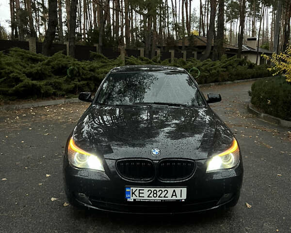 Черный БМВ 5 Серия, объемом двигателя 3 л и пробегом 220 тыс. км за 11999 $, фото 12 на Automoto.ua