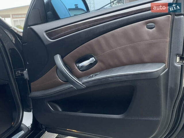 Черный БМВ 5 Серия, объемом двигателя 2 л и пробегом 266 тыс. км за 9499 $, фото 73 на Automoto.ua