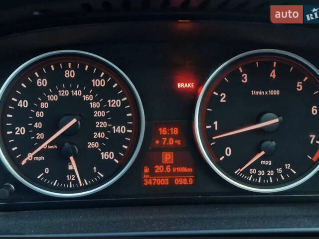 Чорний БМВ 5 Серія, об'ємом двигуна 3 л та пробігом 360 тис. км за 9200 $, фото 11 на Automoto.ua