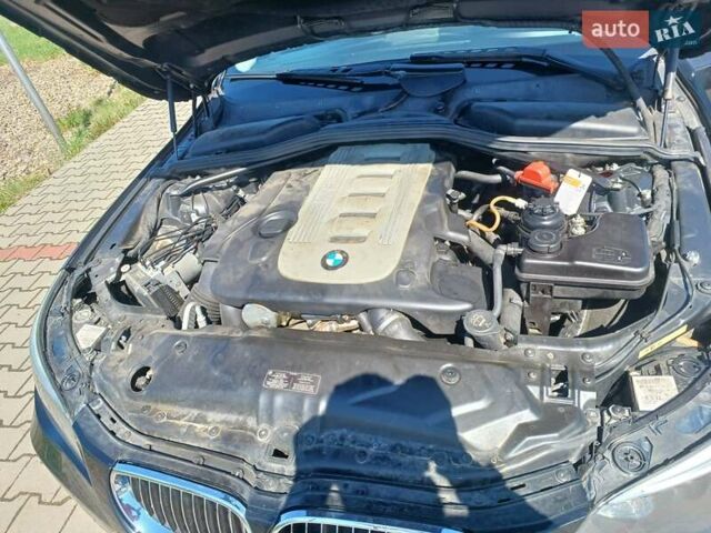 Черный БМВ 5 Серия, объемом двигателя 3 л и пробегом 240 тыс. км за 10500 $, фото 9 на Automoto.ua