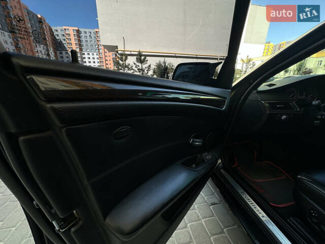 Черный БМВ 5 Серия, объемом двигателя 2 л и пробегом 324 тыс. км за 10700 $, фото 57 на Automoto.ua