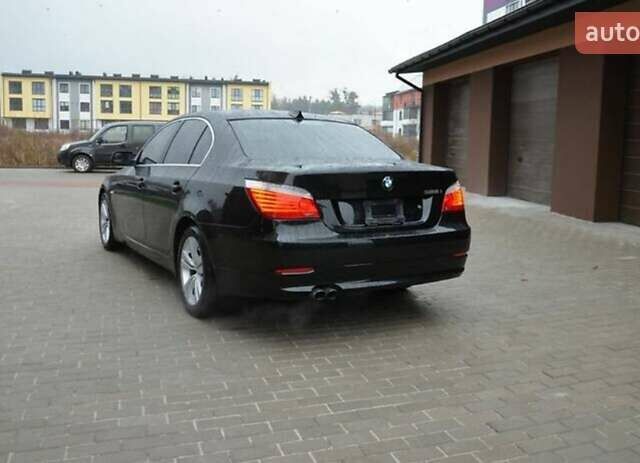 Чорний БМВ 5 Серія, об'ємом двигуна 3 л та пробігом 360 тис. км за 9200 $, фото 19 на Automoto.ua