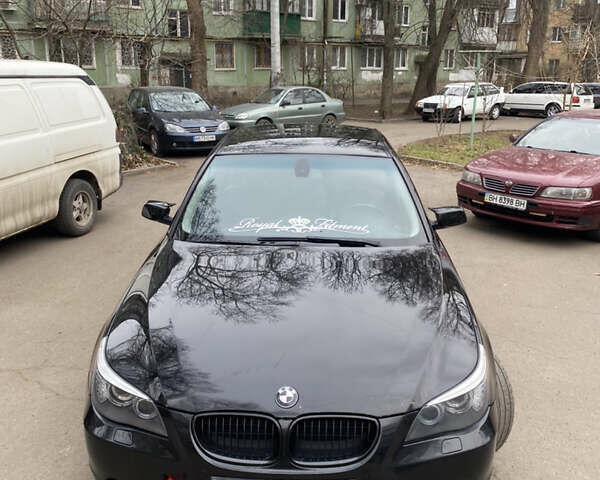 Черный БМВ 5 Серия, объемом двигателя 2 л и пробегом 220 тыс. км за 14000 $, фото 2 на Automoto.ua