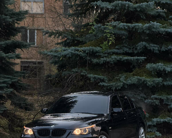 Черный БМВ 5 Серия, объемом двигателя 3 л и пробегом 315 тыс. км за 8500 $, фото 1 на Automoto.ua