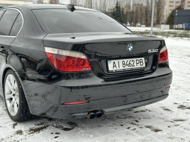 Чорний БМВ 5 Серія, об'ємом двигуна 3 л та пробігом 250 тис. км за 9500 $, фото 4 на Automoto.ua