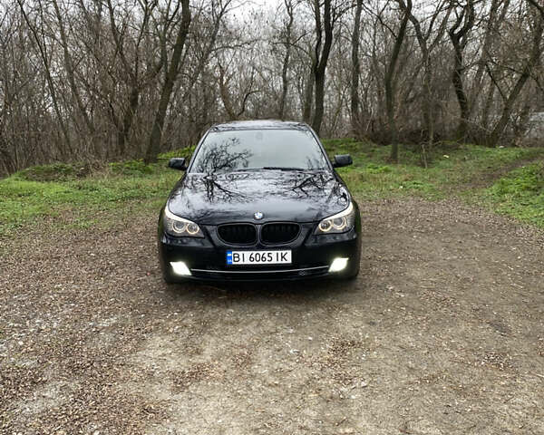 Черный БМВ 5 Серия, объемом двигателя 2 л и пробегом 340 тыс. км за 9500 $, фото 4 на Automoto.ua