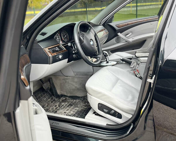 Черный БМВ 5 Серия, объемом двигателя 3 л и пробегом 315 тыс. км за 8500 $, фото 13 на Automoto.ua