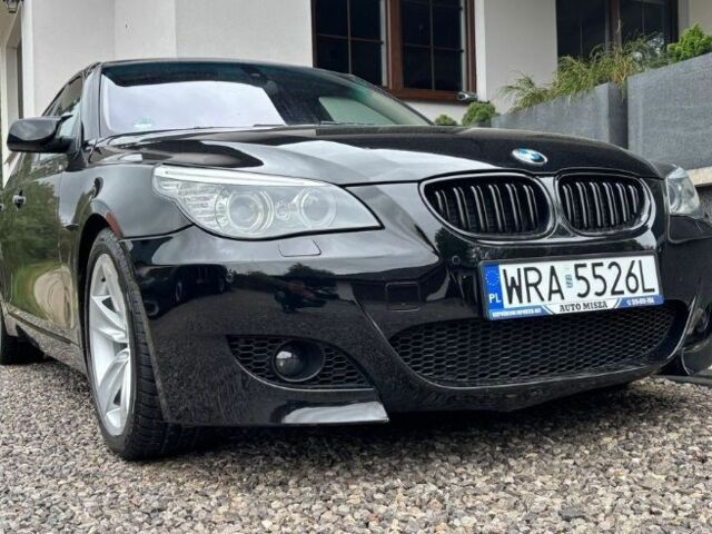 Черный БМВ 5 Серия, объемом двигателя 2 л и пробегом 249 тыс. км за 3400 $, фото 3 на Automoto.ua
