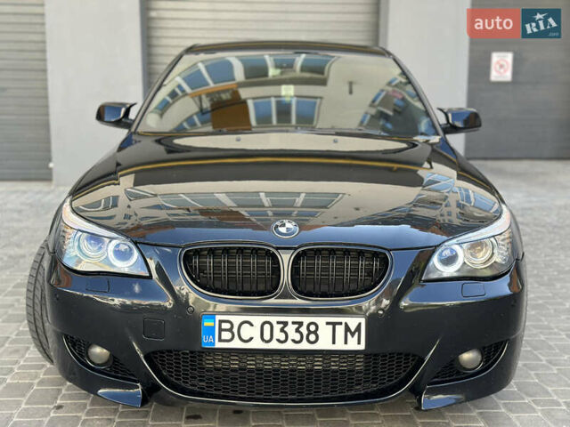 Черный БМВ 5 Серия, объемом двигателя 2 л и пробегом 324 тыс. км за 10700 $, фото 4 на Automoto.ua