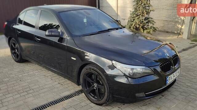 Чорний БМВ 5 Серія, об'ємом двигуна 2 л та пробігом 320 тис. км за 10500 $, фото 1 на Automoto.ua