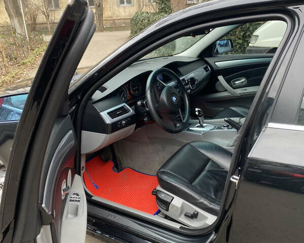 Черный БМВ 5 Серия, объемом двигателя 2 л и пробегом 220 тыс. км за 14000 $, фото 6 на Automoto.ua