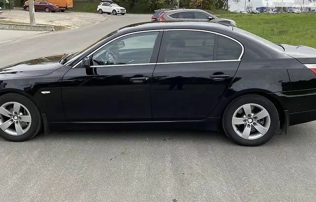 Чорний БМВ 5 Серія, об'ємом двигуна 2 л та пробігом 377 тис. км за 8900 $, фото 3 на Automoto.ua