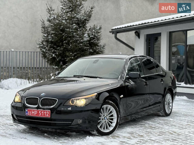 Черный БМВ 5 Серия, объемом двигателя 2.5 л и пробегом 253 тыс. км за 7950 $, фото 2 на Automoto.ua