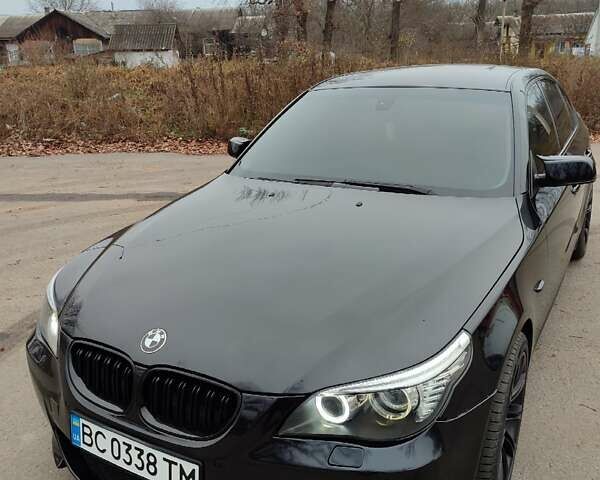 Черный БМВ 5 Серия, объемом двигателя 2 л и пробегом 324 тыс. км за 10900 $, фото 1 на Automoto.ua