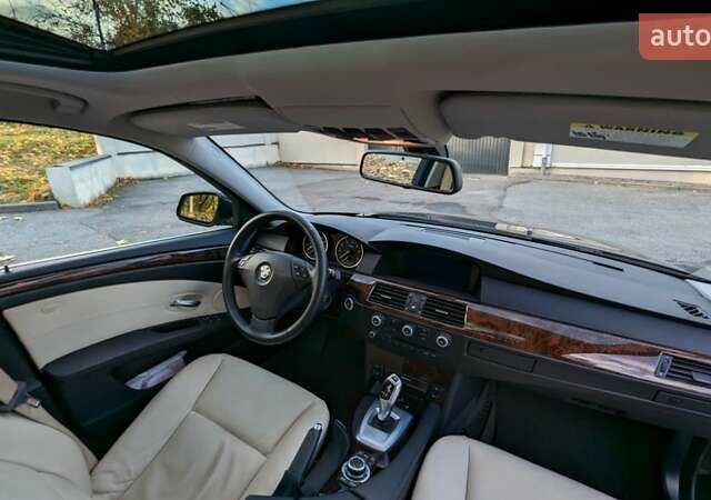 Черный БМВ 5 Серия, объемом двигателя 2.98 л и пробегом 73 тыс. км за 23990 $, фото 24 на Automoto.ua