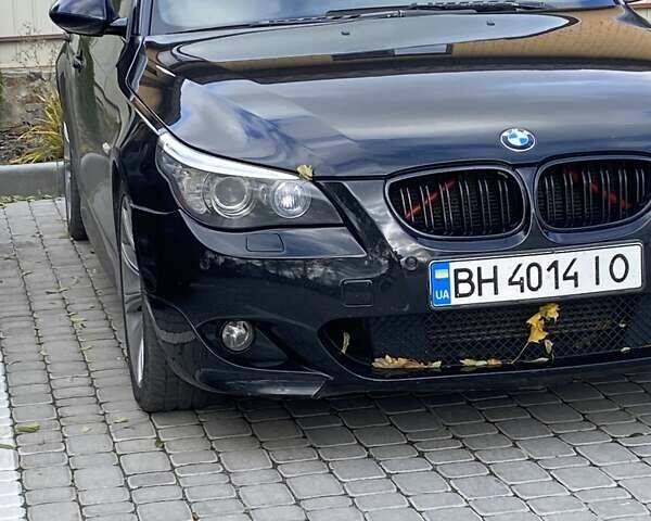 Черный БМВ 5 Серия, объемом двигателя 2.99 л и пробегом 315 тыс. км за 10500 $, фото 1 на Automoto.ua