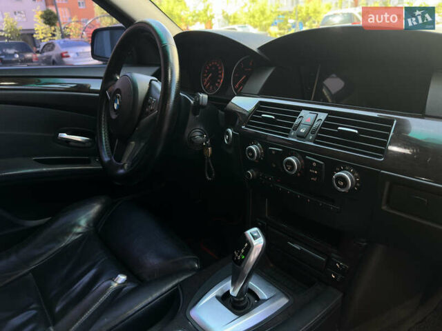 Черный БМВ 5 Серия, объемом двигателя 2 л и пробегом 324 тыс. км за 10700 $, фото 62 на Automoto.ua