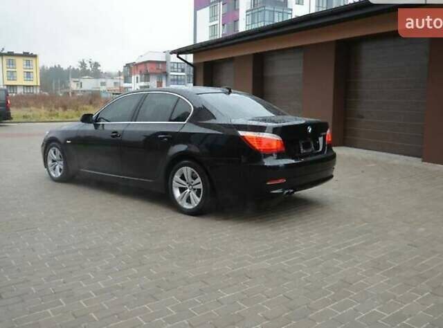 Чорний БМВ 5 Серія, об'ємом двигуна 3 л та пробігом 360 тис. км за 9200 $, фото 18 на Automoto.ua