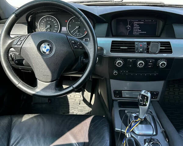 Черный БМВ 5 Серия, объемом двигателя 2 л и пробегом 375 тыс. км за 9000 $, фото 1 на Automoto.ua