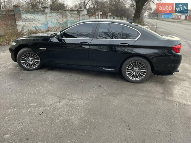 Черный БМВ 5 Серия, объемом двигателя 2 л и пробегом 313 тыс. км за 13499 $, фото 10 на Automoto.ua