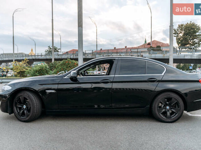 Черный БМВ 5 Серия, объемом двигателя 2 л и пробегом 240 тыс. км за 13200 $, фото 4 на Automoto.ua