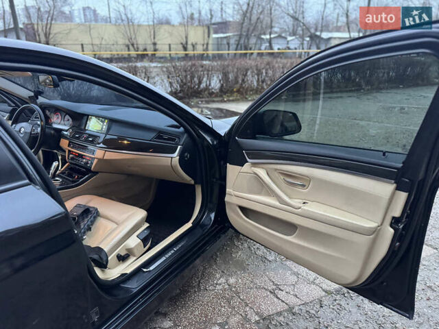 Черный БМВ 5 Серия, объемом двигателя 2.5 л и пробегом 240 тыс. км за 9950 $, фото 12 на Automoto.ua